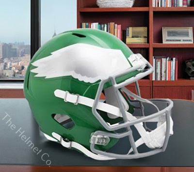 Philadelphia Eagles Replica 2023 Alt. Speed Football Helmet