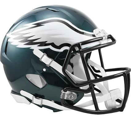 Philadelphia Eagles Helmet - Authentic Speed
