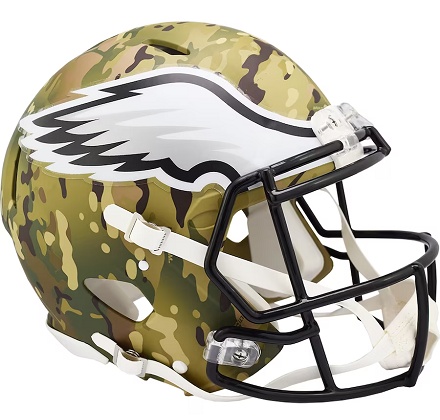 Philadelphia Eagles Authentic Camo Speed Football Helmet