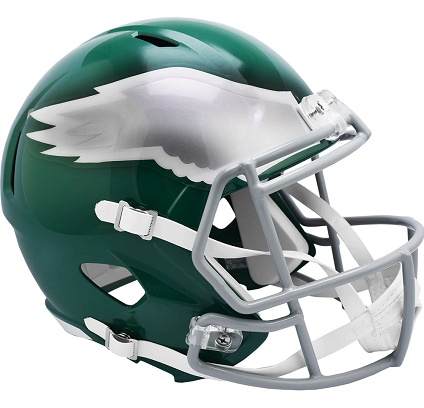 Philadelphia Eagles Replica Throwback 1974-95 Football Helmet