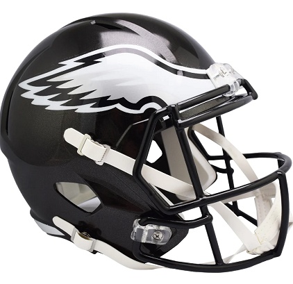 Philadelphia Eagles Helmet - Replica 2022 Alt. Black
