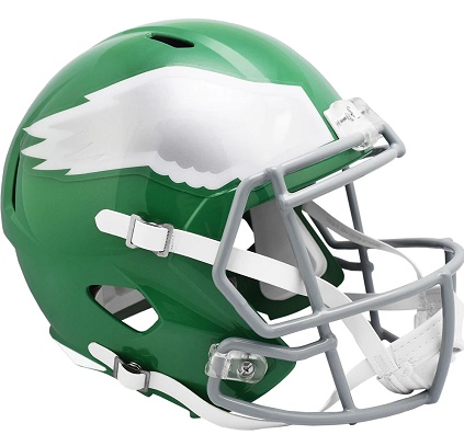 Philadelphia Eagles Replica 2023 Alt. Speed Football Helmet