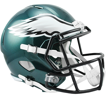 Philadelphia Eagles Helmet - Replica Speed by Riddell