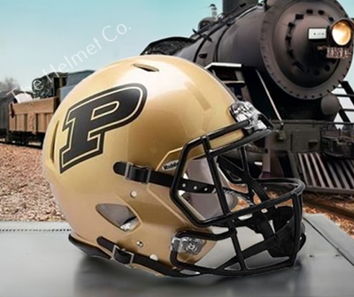 Purdue Boilermakers Authentic Speed Football Helmet