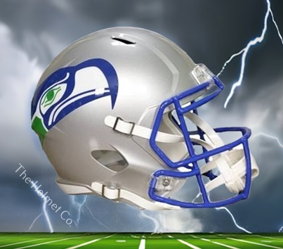 Seattle Seahawks Replica 1983-01 Throwback Speed Football Helmet