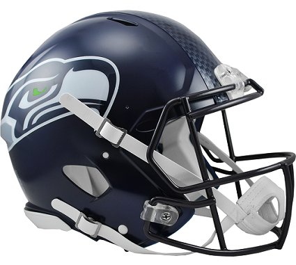 Seattle Seahawks Authentic Speed Football Helmet