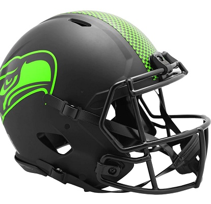 Seattle Seahawks Authentic Eclipse Speed Football Helmet