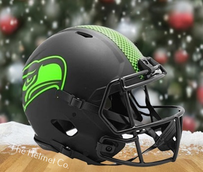 Seattle Seahawks Authentic Eclipse Speed Football Helmet