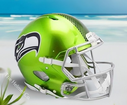 Seattle Seahawks Authentic Flash Speed Football Helmet