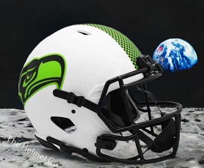 Seattle Seahawks Authentic Lunar Speed Football Helmet