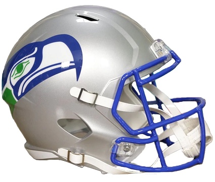 Seattle Seahawks Replica 1983-01 Throwback Speed Football Helmet