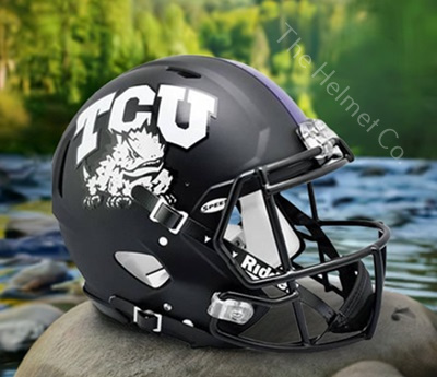 TCU Horned Frogs Authentic Speed Football Helmet