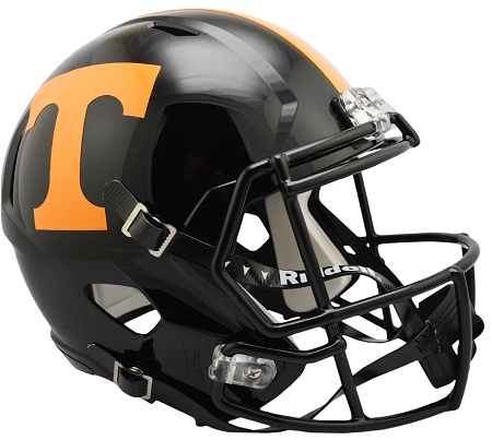 University of Tennessee Vols Authentic Dark Mode Speed Football Helmet