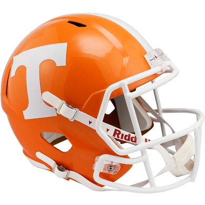 University of Tennessee Vols Authentic Orange Speed Football Helmet