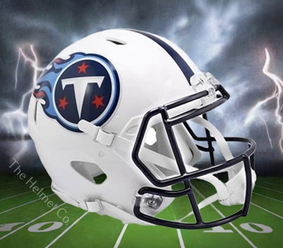 Authentic Tennessee Titans 1999-2017 Throwback Helmet