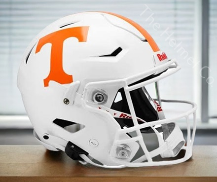 University of Tennessee Vols Authentic White SpeedFlex Football Helmet