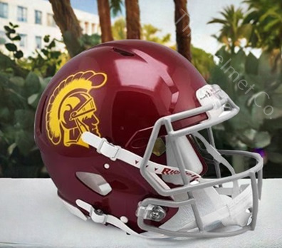 USC Trojans Authentic Speed Football Helmet