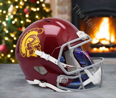 USC Trojans Replica Speed Football Helmet