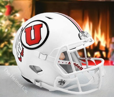 University of Utah Utes Replica Speed Football Helmet