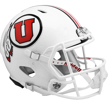 University of Utah Utes Replica Speed Football Helmet