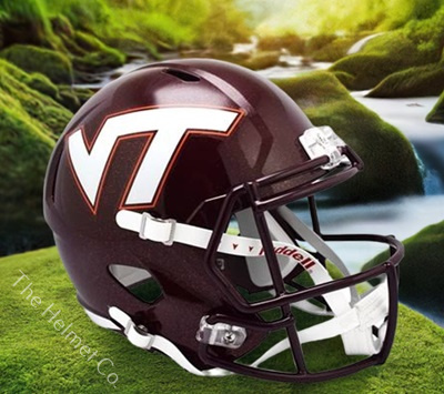 Virginia Tech Hokies 2024 Replica Speed Football Helmet