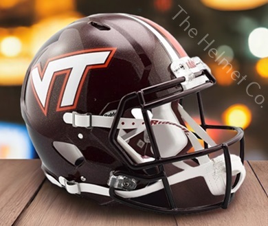 Virginia Tech Hokies Authentic 2023 Speed Football Helmet