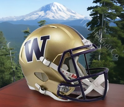 University of Washington Huskies Replica Speed Football Helmet