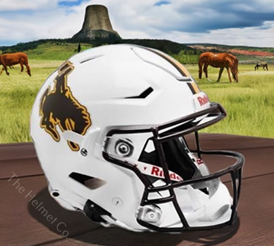 University of Wyoming Authentic SpeedFlex Football Helmet